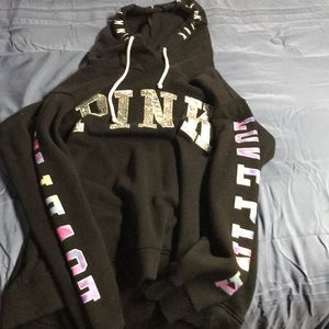 Pink Pull over hoodie